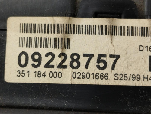 CUADRO INSTRUMENTOS Opel ZAFIRA A 
