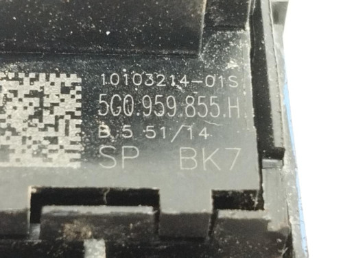  MANDO ELEVALUNAS DELANTERO DERECHO Volkswagen GOLF VII (5G1/BE1) 