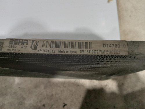  CONDENSADOR / RADIADOR AIRE ACONDICIONADO, OPEL, CORSA D 