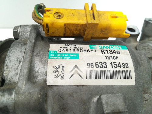  COMPRESOR AIRE ACONDICIONADO PEUGEOT 407 