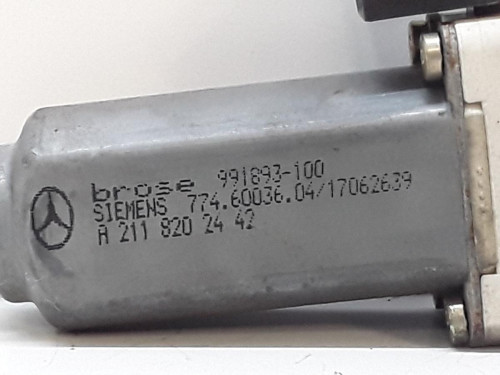 MOTOR ELEVALUNAS TRASERO IZQUIERDO MERCEDES-BENZ CLASE E (BM 211) BERLINA 