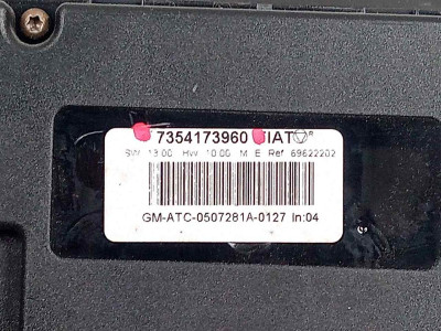 MANDO CALEFACCION / AIRE ACONDICIONADO, FIAT, CROMA (194)