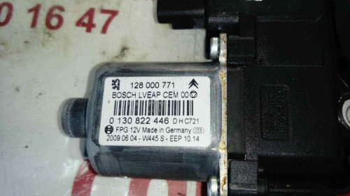 MOTOR ELEVALUNAS TRASERO DERECHO CITROEN C5 BERLINA 