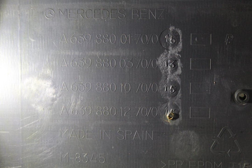 PARAGOLPES DELANTERO, MERCEDES-BENZ, VITO FURGÓN (639)