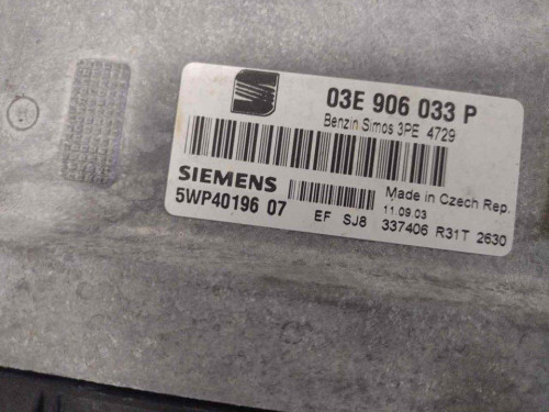  CENTRALITA MOTOR UCE SEAT IBIZA (6L1) 