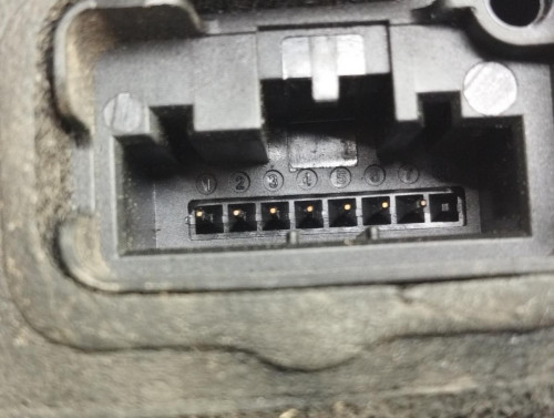  CERRADURA PUERTA DELANTERA DERECHA Volkswagen GOLF VII (5G1/BE1) 