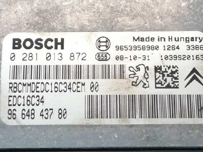 CENTRALITA MOTOR UCE, CITROEN, C5 BERLINA