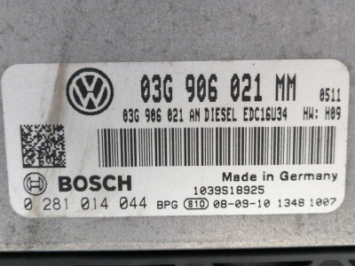 CENTRALITA MOTOR UCE, VOLKSWAGEN, TOURAN (1T2)