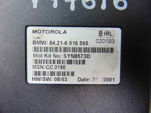  MODULO ELECTRONICO BMW SERIE X5 (E53) 