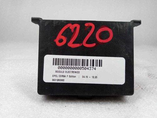  MODULO ELECTRONICO, OPEL, CORSA F 