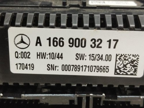 MANDO CLIMATIZADOR MERCEDES-BENZ CLASE GLE (BM 166) 