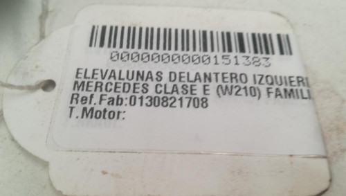  ELEVALUNAS DELANTERO IZQUIERDO 