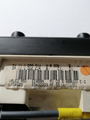 MANDO CALEFACCION / AIRE ACONDICIONADO, MINI, MINI (R50,R53)