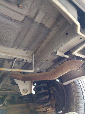 TUBO ESCAPE TRASERO, CITROEN, JUMPY