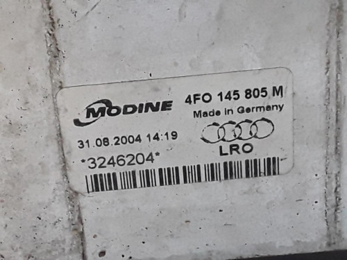 INTERCOOLER Audi A6 BERLINA (4F2) 