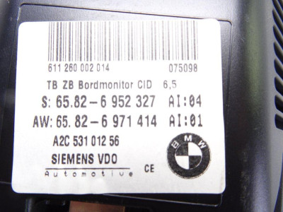 PANTALLA MULTIFUNCION, BMW, SERIE 5 BERLINA (E60)