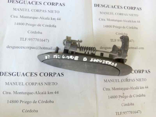  MANETA EXTERIOR DELANTERA IZQUIERDA 