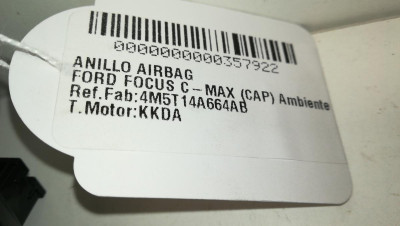 ANILLO AIRBAG, FORD, C-MAX (CB3)(2007)