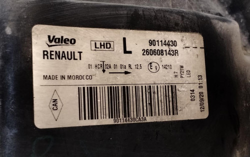 FARO IZQUIERDO Dacia SANDERO II 
