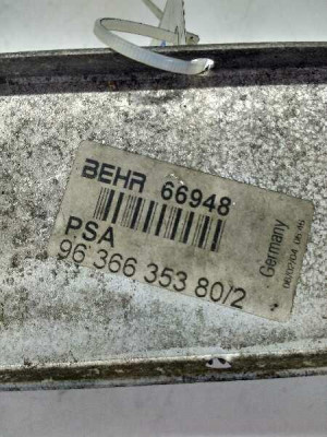 INTERCOOLER, PEUGEOT, 307 (S1)(04.2001)