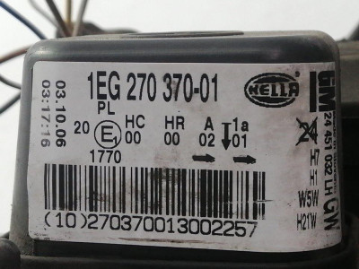 FARO IZQUIERDO, OPEL, ASTRA H GTC