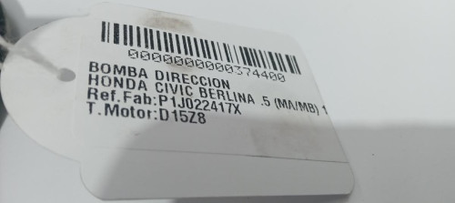  BOMBA DIRECCION HONDA CIVIC 5 PUERTAS (MA/MB) 