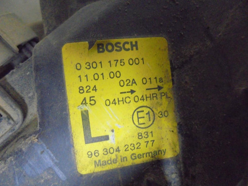  FARO IZQUIERDO Peugeot 406 BERLINA (S1/S2) 