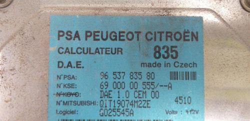  CENTRALITA CHECK CONTROL Citroen C3 PLURIEL 
