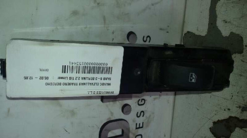 MANDO ELEVALUNAS TRASERO DERECHO Saab 9-3 BERLINA 