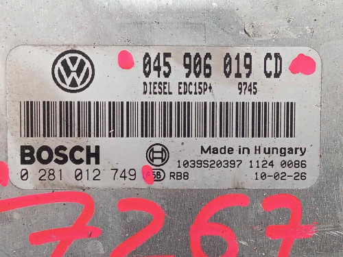  CENTRALITA MOTOR UCE SKODA FABIA (5J2) 