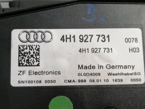  PALANCA CAMBIO, AUDI, A8 (4H2/4H8) 