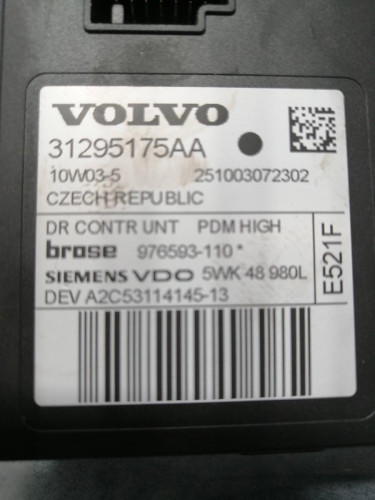  ELEVALUNAS DELANTERO DERECHO VOLVO S40 BERLINA 