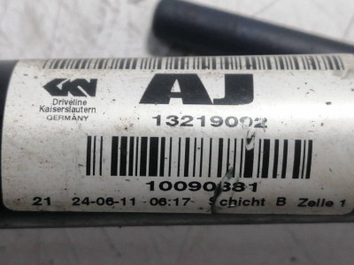 TRANSMISION DELANTERA IZQUIERDA, OPEL, INSIGNIA BERLINA