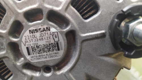 ALTERNADOR Nissan QASHQAI (J10) 