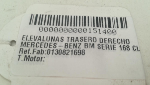  ELEVALUNAS TRASERO DERECHO 