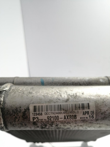  RADIADOR CALEFACCION / AIRE ACONDICIONADO NISSAN MICRA (K12E) 