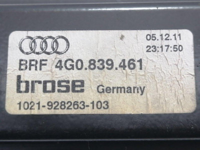 ELEVALUNAS TRASERO IZQUIERDO, AUDI, A6 BERLINA (4G2)