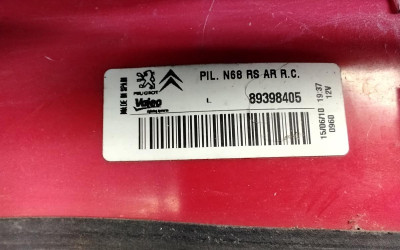 PILOTO TRASERO IZQUIERDO, CITROEN, XSARA PICASSO