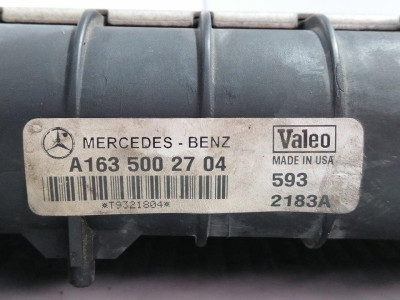RADIADOR AGUA, MERCEDES-BENZ, CLASE ML (BM 163)