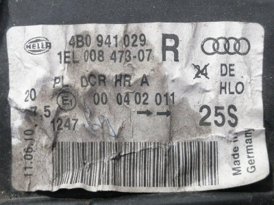 FARO IZQUIERDO, AUDI, A6 BERLINA (4B2)