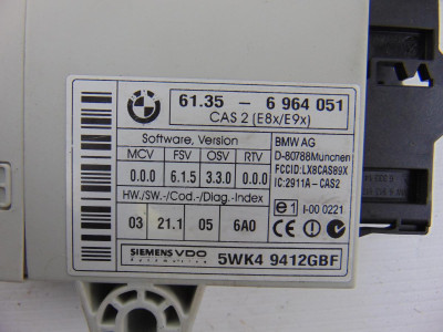 MODULO ELECTRONICO, BMW, SERIE 1 BERLINA (E81/E87)