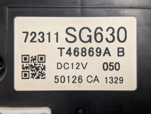  MANDO CLIMATIZADOR SUBARU FORESTER (S13/SJ) 
