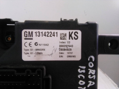 CAJA RELES / FUSIBLES, OPEL, CORSA D