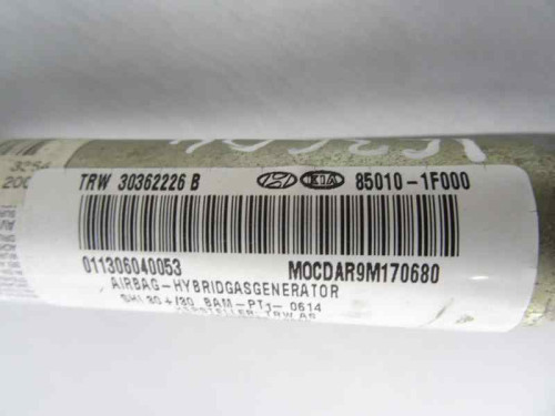  AIRBAG CORTINA DELANTERO IZQUIERDO Kia SPORTAGE (KM) 