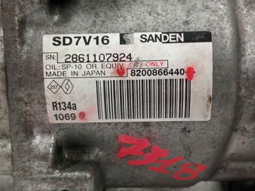  COMPRESOR AIRE ACONDICIONADO DACIA SANDERO 