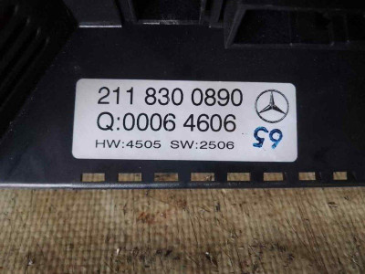 MANDO CALEFACCION / AIRE ACONDICIONADO, Mercedes-Benz, CLASE E (BM 211) FAMILIAR