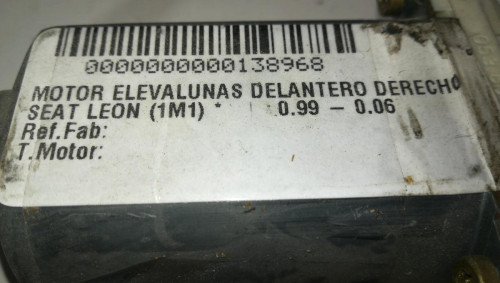  MOTOR ELEVALUNAS DELANTERO DERECHO 