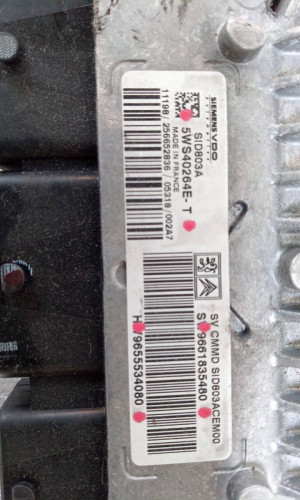  CENTRALITA MOTOR UCE PEUGEOT 407 SW 