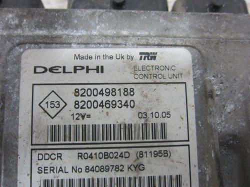  CENTRALITA MOTOR UCE RENAULT MEGANE II BERLINA 5P 