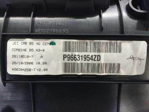  CUADRO INSTRUMENTOS, CITROEN, C4 COUPE 